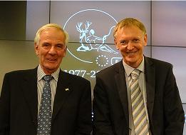 Commissario Ue Ambiente Janes Protocnik e Presidente FACE Gilbert de Turckheim